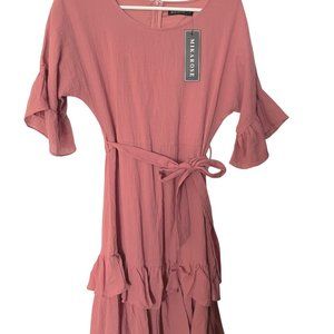 Milkarose Mauve dress SMALL